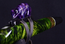 Boxelder Burl Native American Flute, Minor, Mid A#-4, #H34G